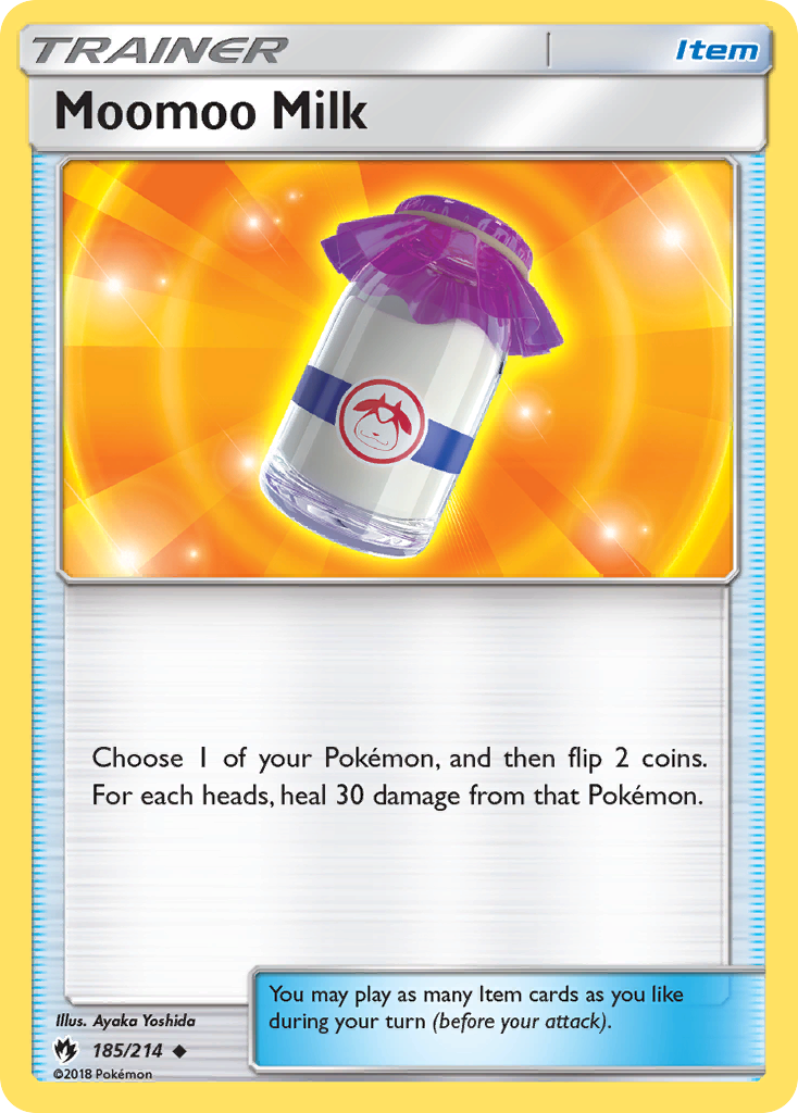 Moomoo Milk (185/214) [Sun & Moon: Lost Thunder] | Game Haven TX