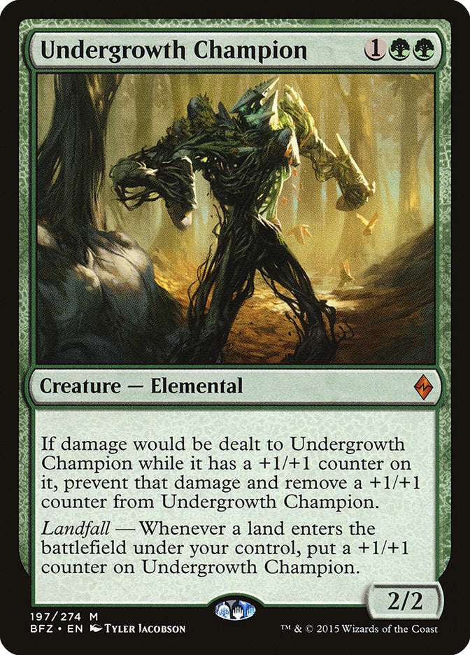 Undergrowth Champion [Battle for Zendikar] | Game Haven TX