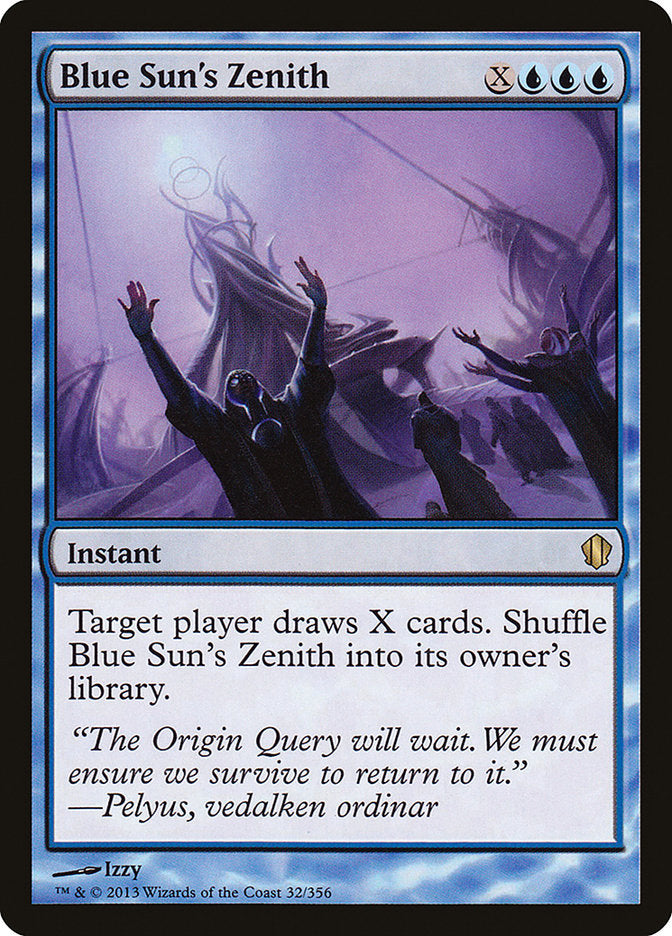 Blue Sun's Zenith [Commander 2013] | Game Haven TX