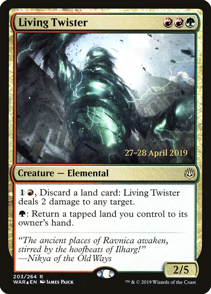 Living Twister [War of the Spark Promos] | Game Haven TX