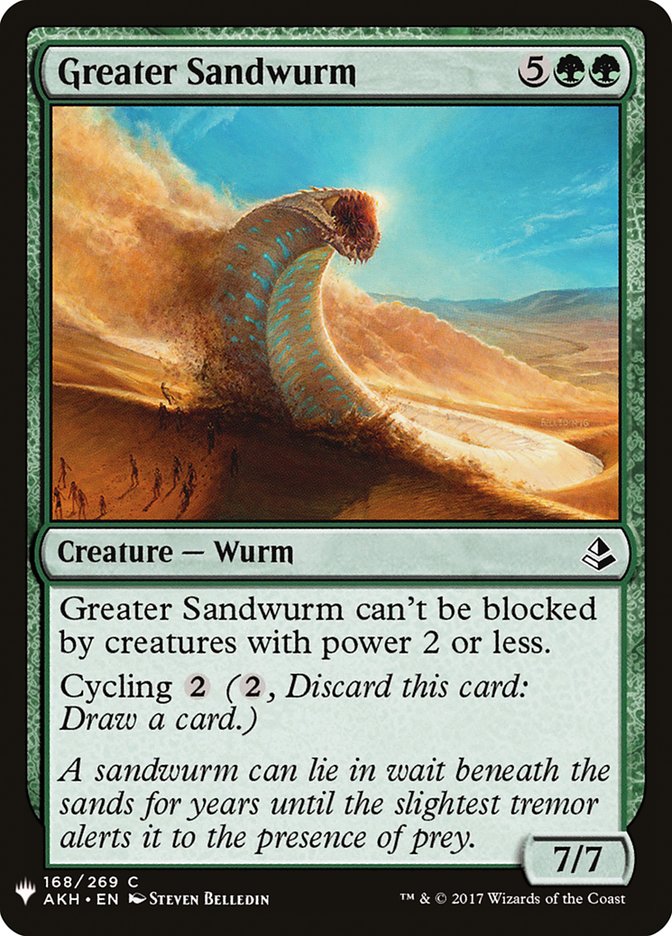 Greater Sandwurm [Mystery Booster] | Game Haven TX