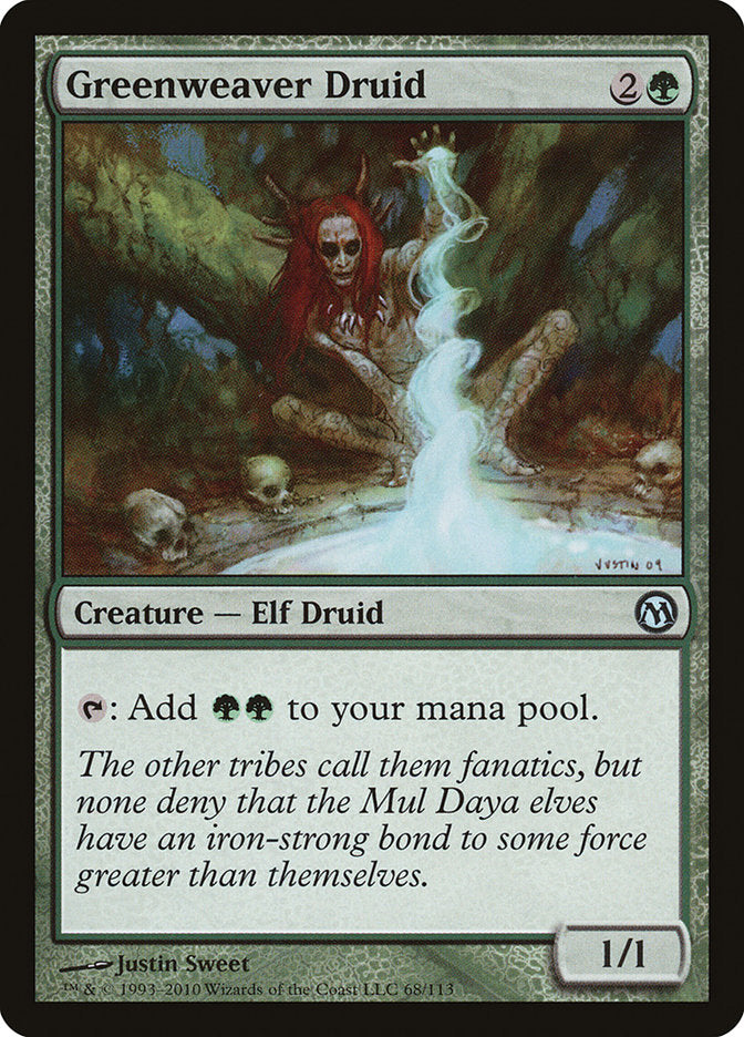 Greenweaver Druid [Duels of the Planeswalkers] | Game Haven TX