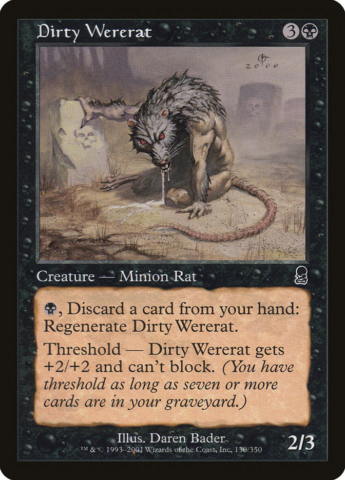 Dirty Wererat [Odyssey] | Game Haven TX
