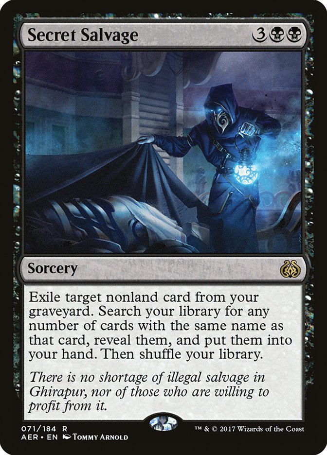 Secret Salvage [Aether Revolt] | Game Haven TX