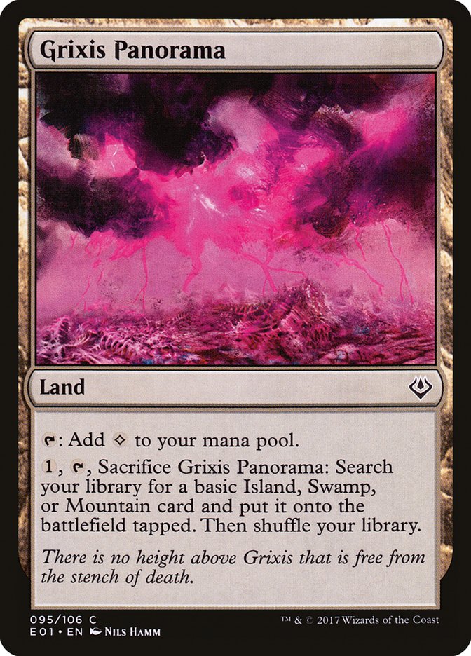 Grixis Panorama [Archenemy: Nicol Bolas] | Game Haven TX