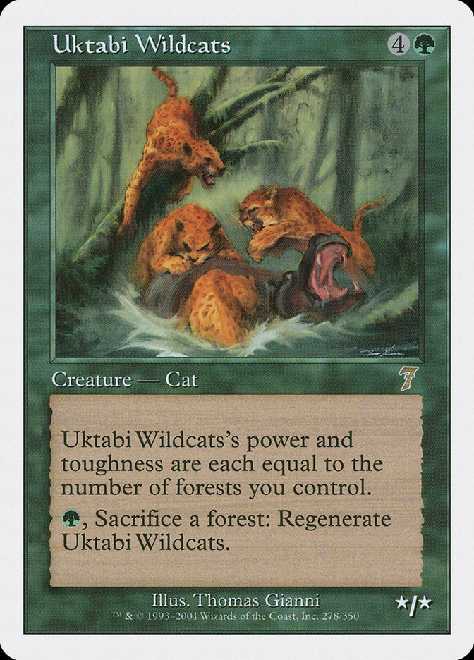 Uktabi Wildcats [Seventh Edition] | Game Haven TX