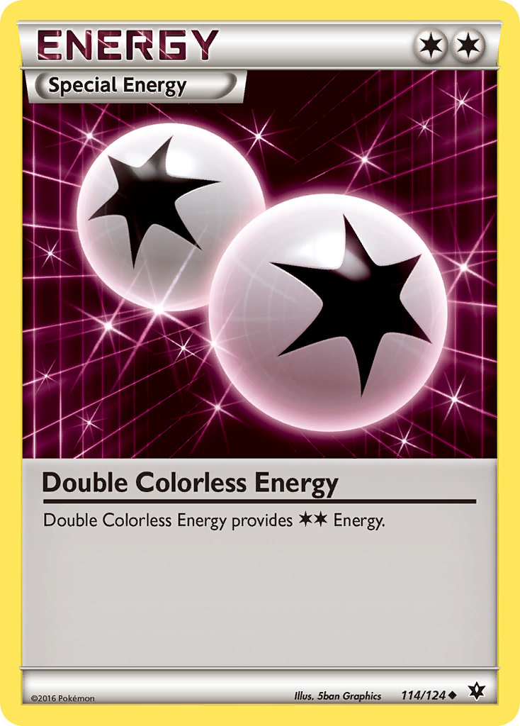 Double Colorless Energy (114/124) [XY: Fates Collide] | Game Haven TX