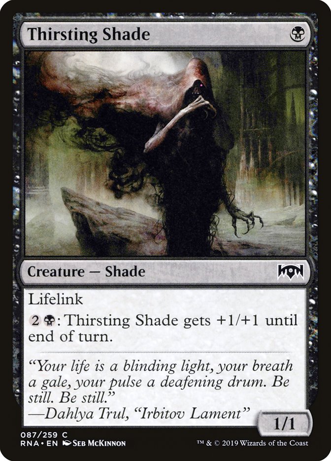 Thirsting Shade [Ravnica Allegiance] | Game Haven TX