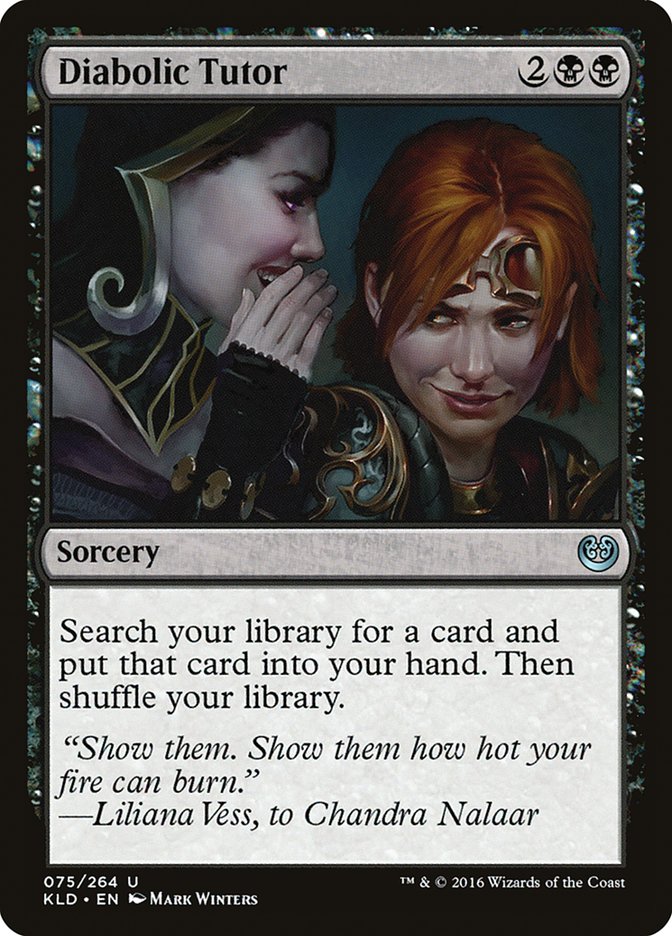 Diabolic Tutor [Kaladesh] | Game Haven TX