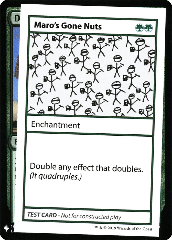 Maro's Gone Nuts [Mystery Booster Playtest Cards] | Game Haven TX