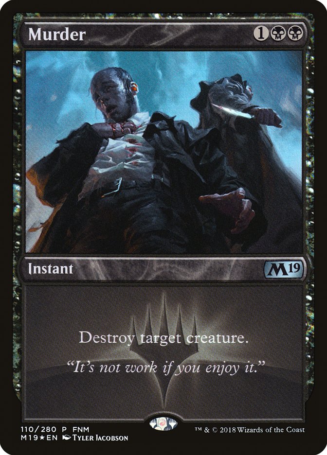 Murder [Core Set 2019 Promos] | Game Haven TX
