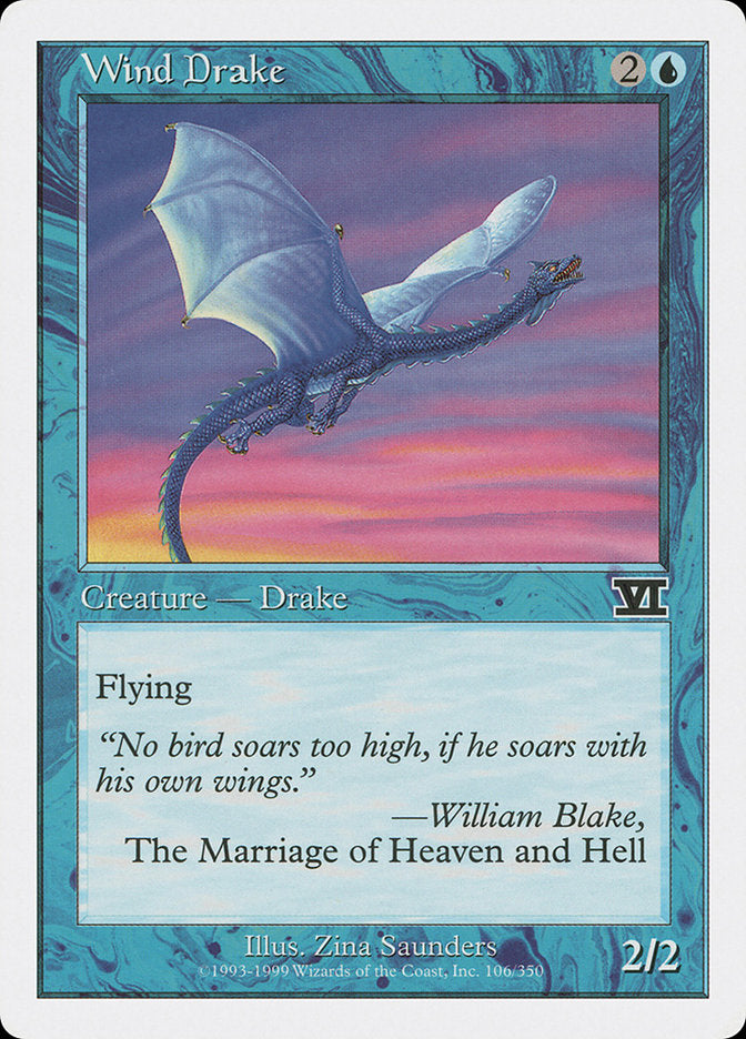 Wind Drake [Classic Sixth Edition] | Game Haven TX
