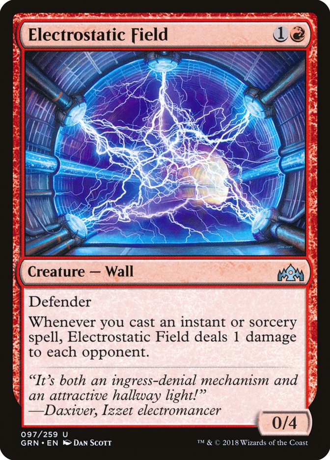 Electrostatic Field [Guilds of Ravnica] | Game Haven TX