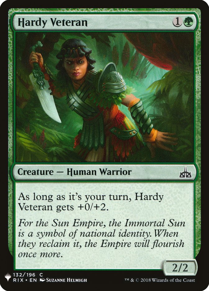 Hardy Veteran [Mystery Booster] | Game Haven TX