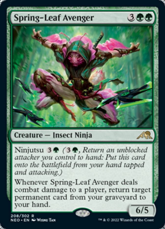 Spring-Leaf Avenger [Kamigawa: Neon Dynasty] | Game Haven TX