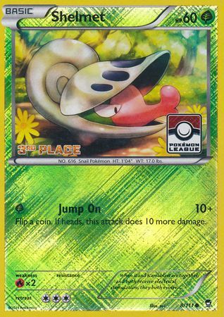 Shelmet - 8/111 (League Promo) [3rd Place] [League & Championship Cards] | Game Haven TX