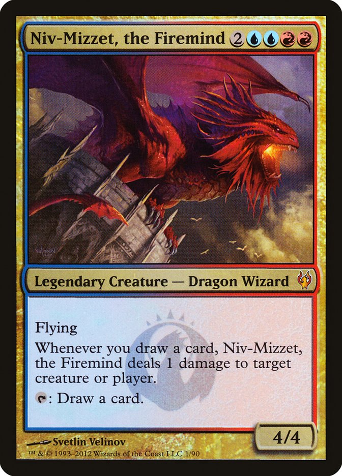 Niv-Mizzet, the Firemind [Duel Decks: Izzet vs. Golgari] | Game Haven TX