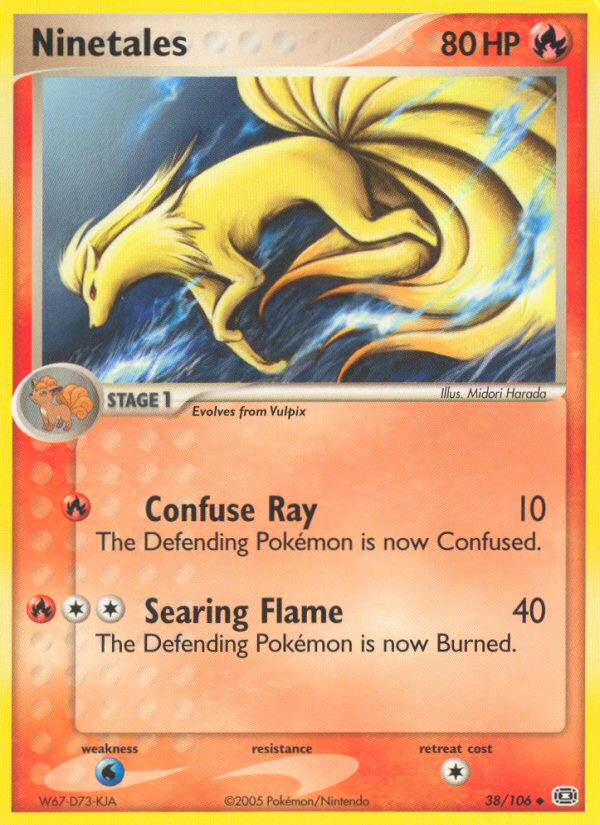 Ninetales (38/106) [EX: Emerald] | Game Haven TX