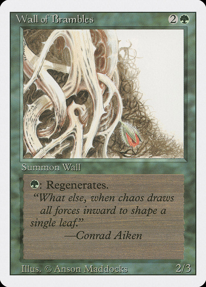 Wall of Brambles [Revised Edition] | Game Haven TX