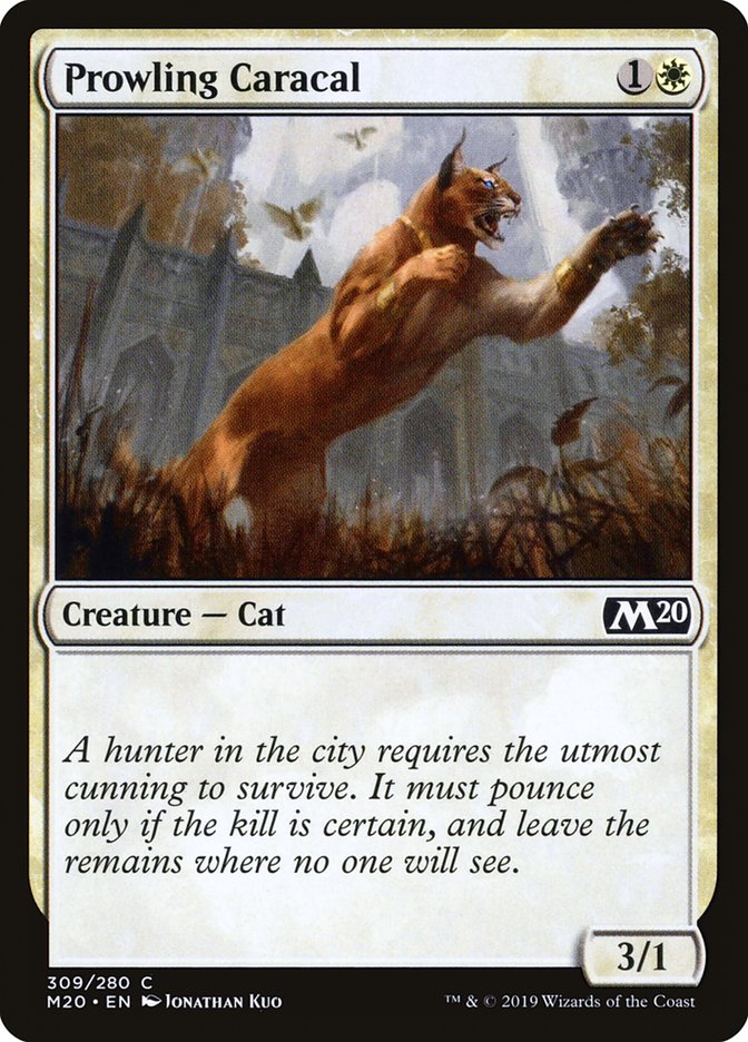 Prowling Caracal [Core Set 2020] | Game Haven TX