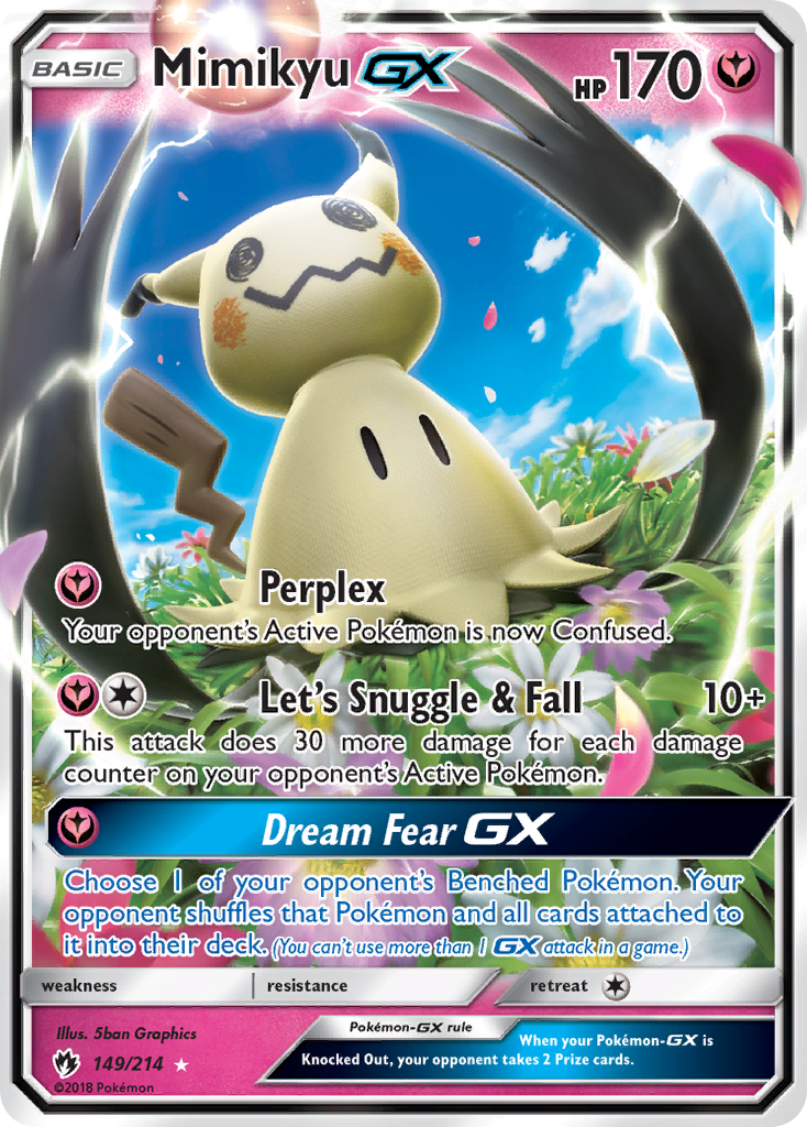 Mimikyu GX (149/214) [Sun & Moon: Lost Thunder] | Game Haven TX