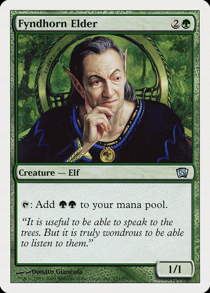 Fyndhorn Elder [Eighth Edition] | Game Haven TX