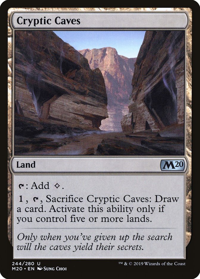 Cryptic Caves [Core Set 2020] | Game Haven TX