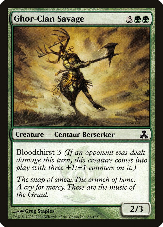 Ghor-Clan Savage [Guildpact] | Game Haven TX