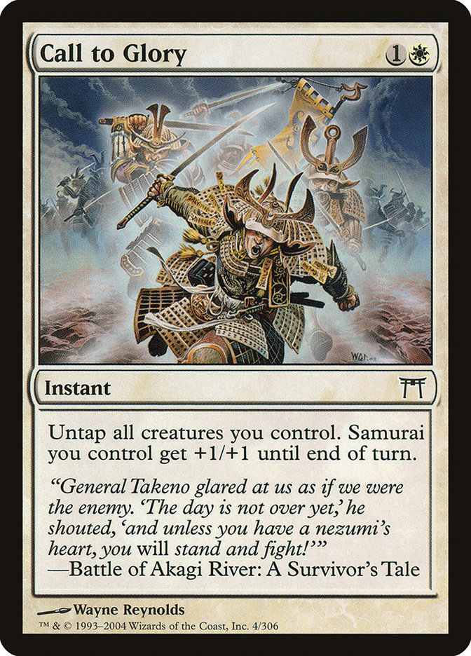 Call to Glory [Champions of Kamigawa] | Game Haven TX