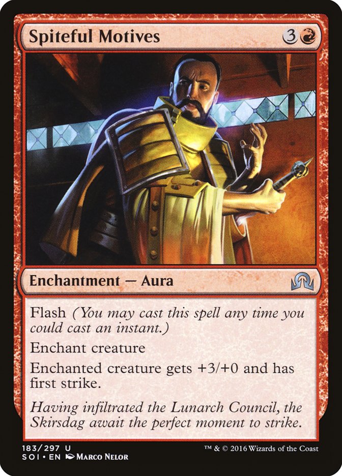 Spiteful Motives [Shadows over Innistrad] | Game Haven TX