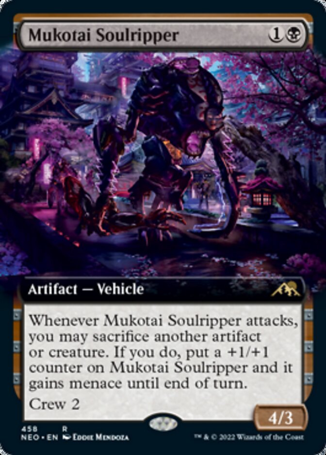 Mukotai Soulripper (Extended) [Kamigawa: Neon Dynasty] | Game Haven TX