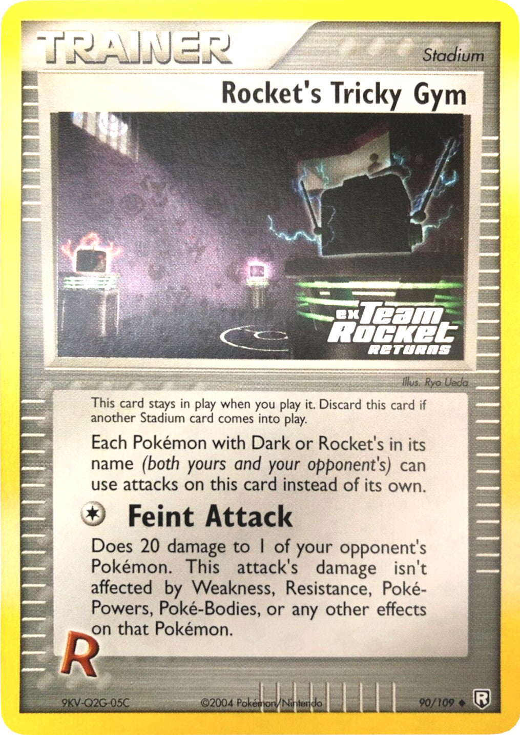 Rocket's Tricky Gym (90/109) (Stamped) [EX: Team Rocket Returns] | Game Haven TX