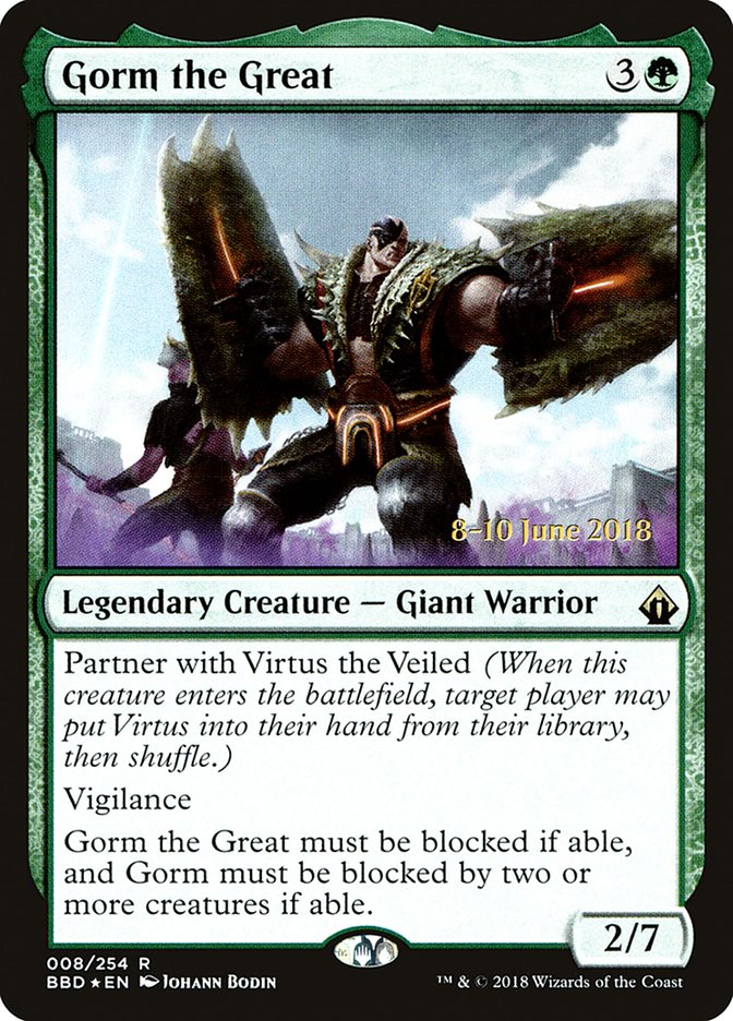 Gorm the Great [Battlebond Promos] | Game Haven TX