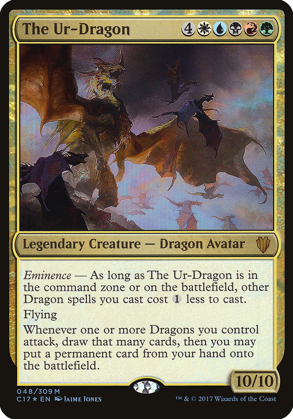 The Ur-Dragon (Commander 2017) [Commander 2017 Oversized] | Game Haven TX