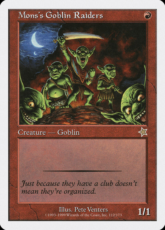 Mons's Goblin Raiders [Starter 1999] | Game Haven TX