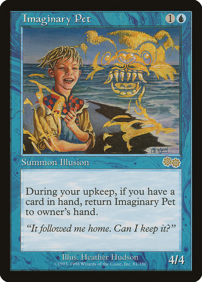 Imaginary Pet [Urza's Saga] | Game Haven TX