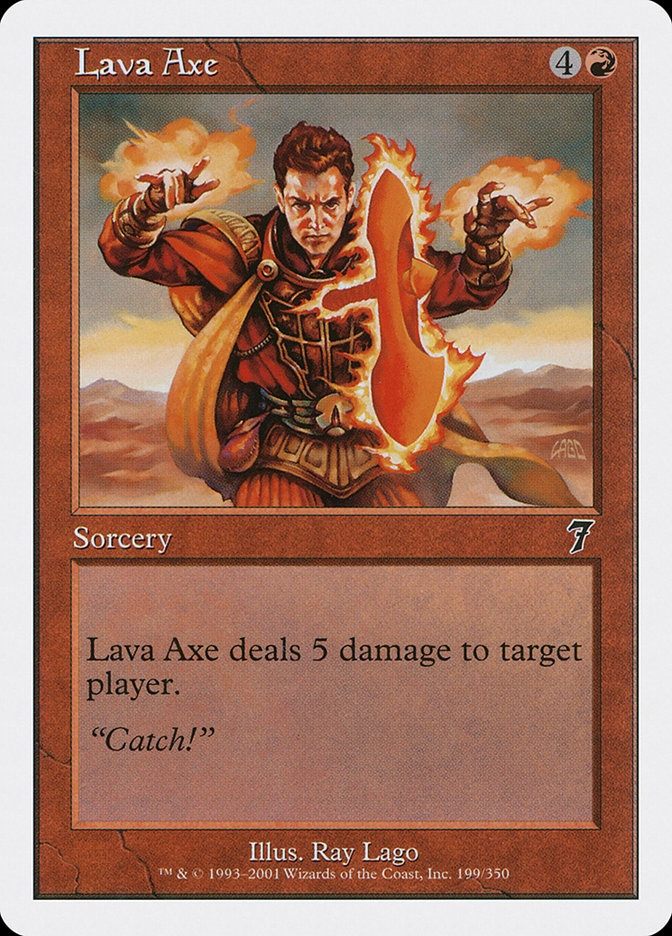 Lava Axe [Seventh Edition] | Game Haven TX