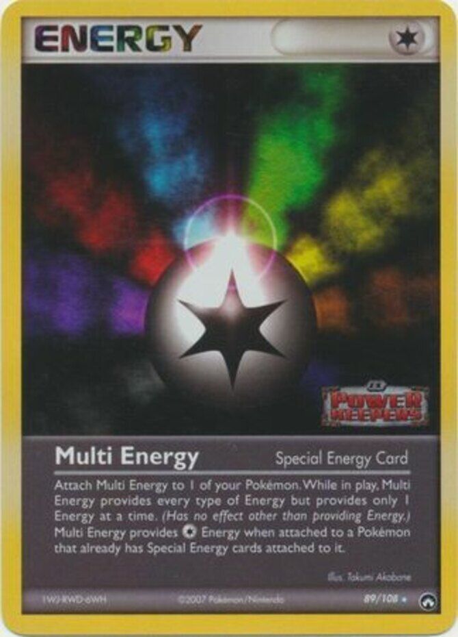 Multi Energy (89/108) (Stamped) [EX: Power Keepers] | Game Haven TX