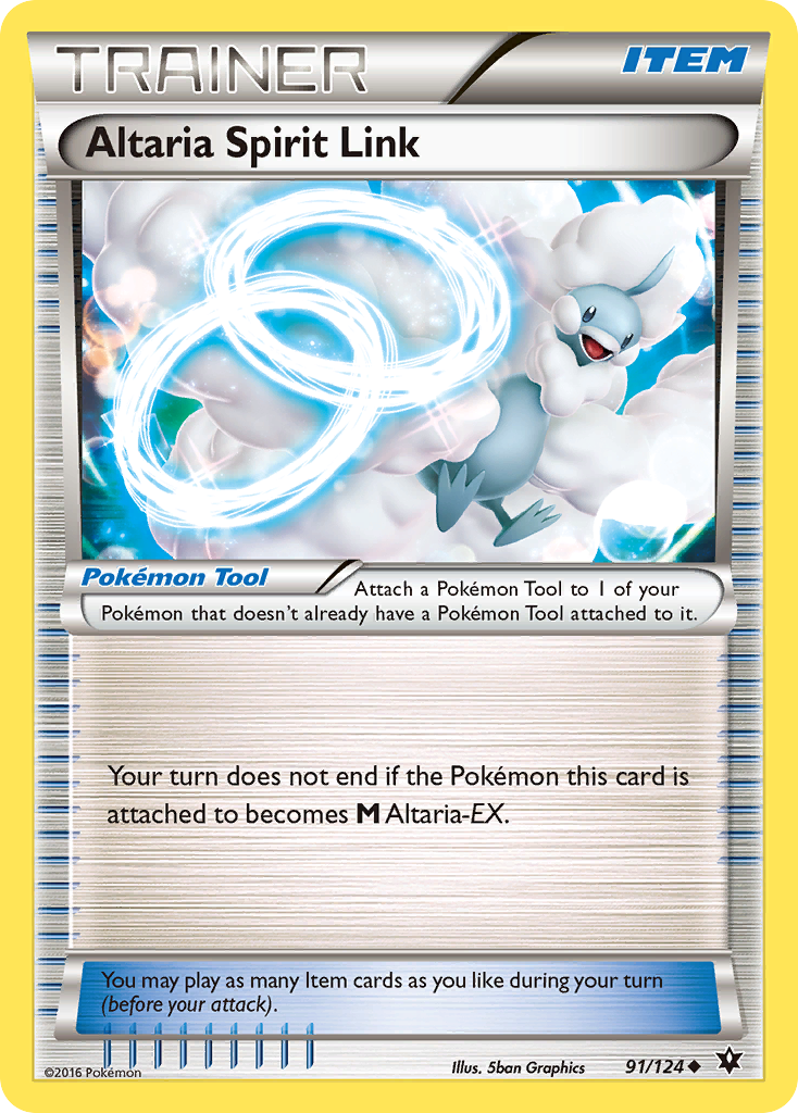 Altaria Spirit Link (91/124) [XY: Fates Collide] | Game Haven TX