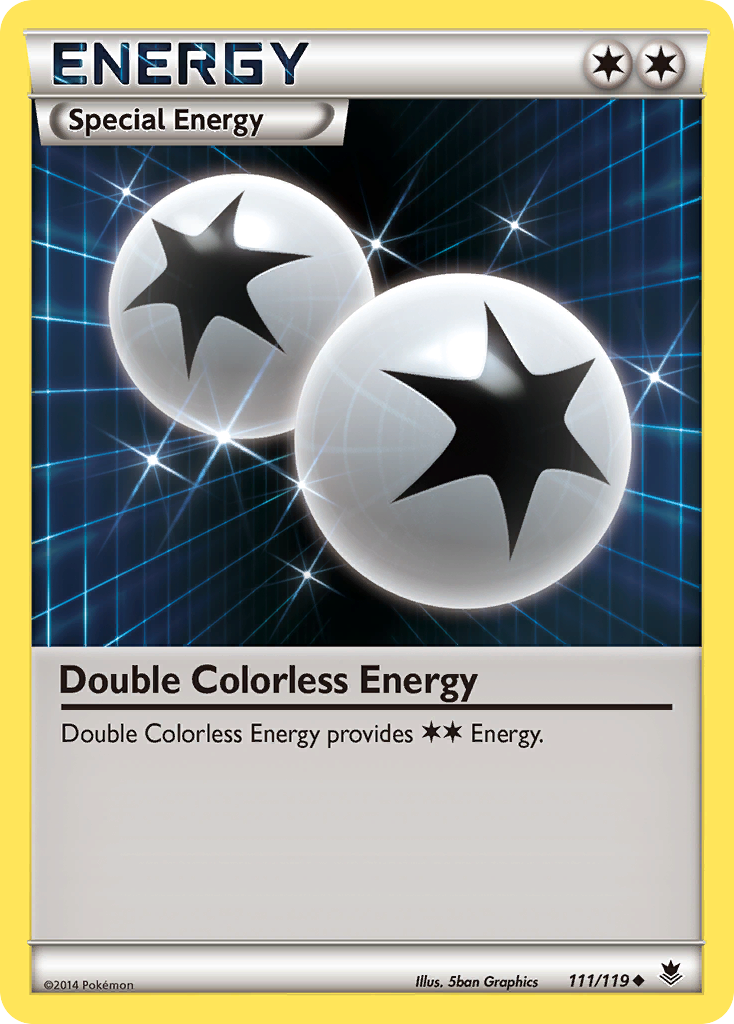 Double Colorless Energy (111/119) [XY: Phantom Forces] | Game Haven TX