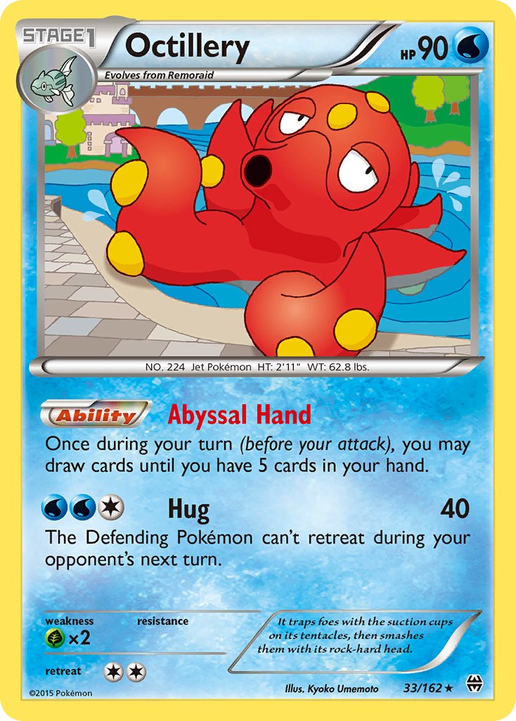 Octillery(33/162) (Theme Deck Exclusive) [XY: BREAKthrough] | Game Haven TX