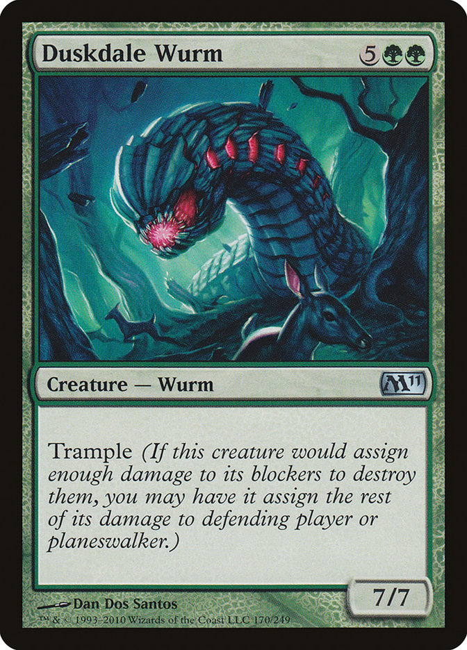 Duskdale Wurm [Magic 2011] | Game Haven TX