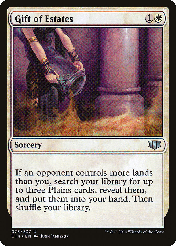 Gift of Estates [Commander 2014] | Game Haven TX