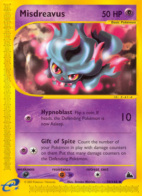 Misdreavus (39/144) [Skyridge] | Game Haven TX
