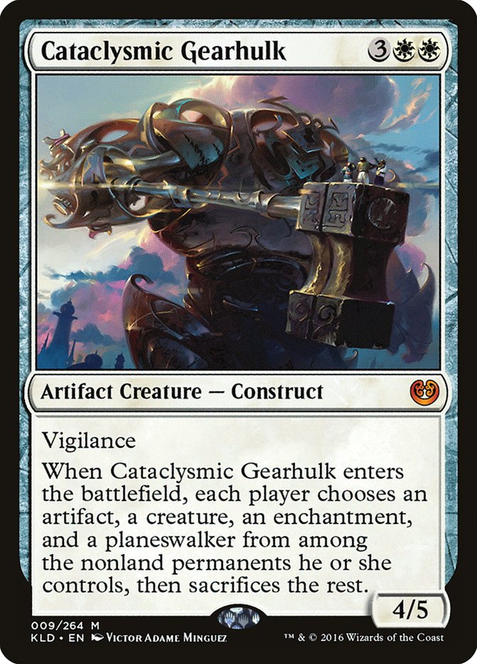 Cataclysmic Gearhulk [Kaladesh] | Game Haven TX