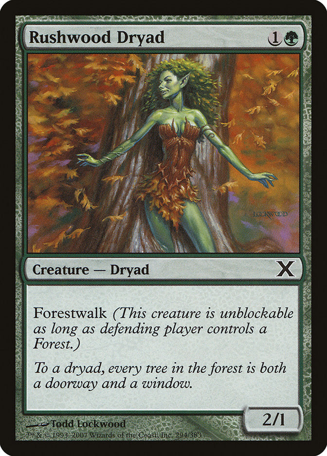 Rushwood Dryad [Tenth Edition] | Game Haven TX