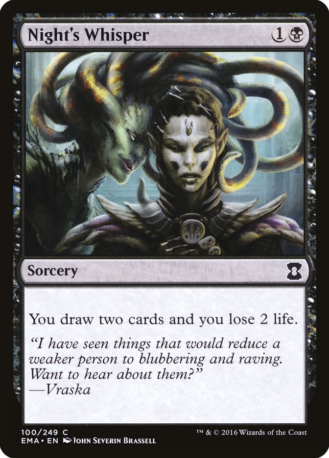 Night's Whisper [Eternal Masters] | Game Haven TX