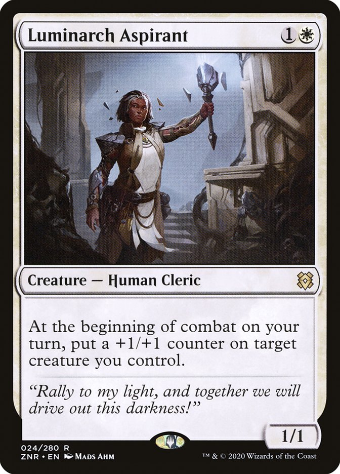 Luminarch Aspirant [Zendikar Rising] | Game Haven TX
