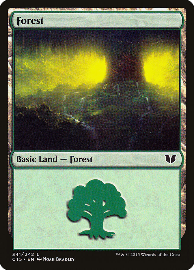 Forest (341) [Commander 2015] | Game Haven TX