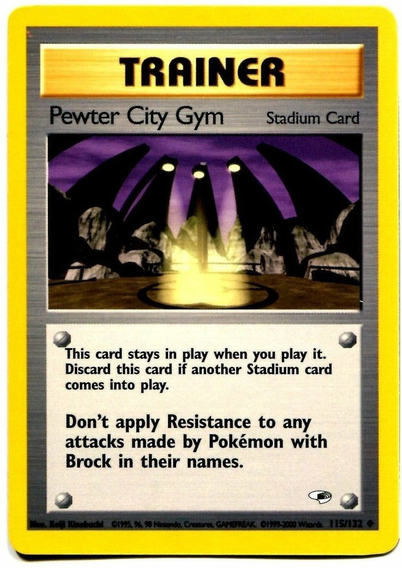 Pewter City Gym (115/132) [Gym Heroes Unlimited] | Game Haven TX